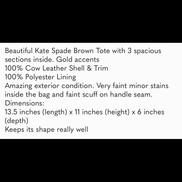 Kate Spade Handbag - Picture 6 of 14